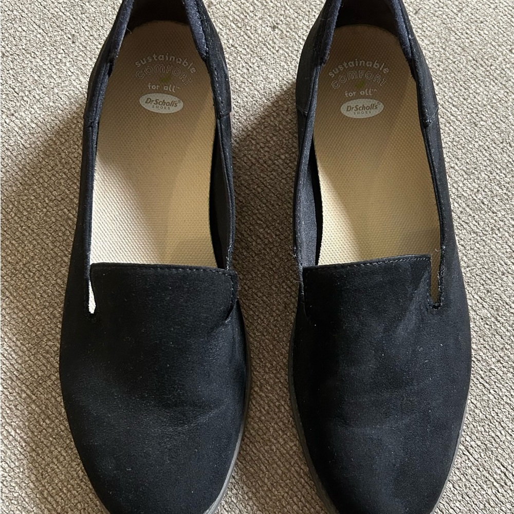 Dr.Scholl’s  Comfort Women's Black Slip-On Loafers